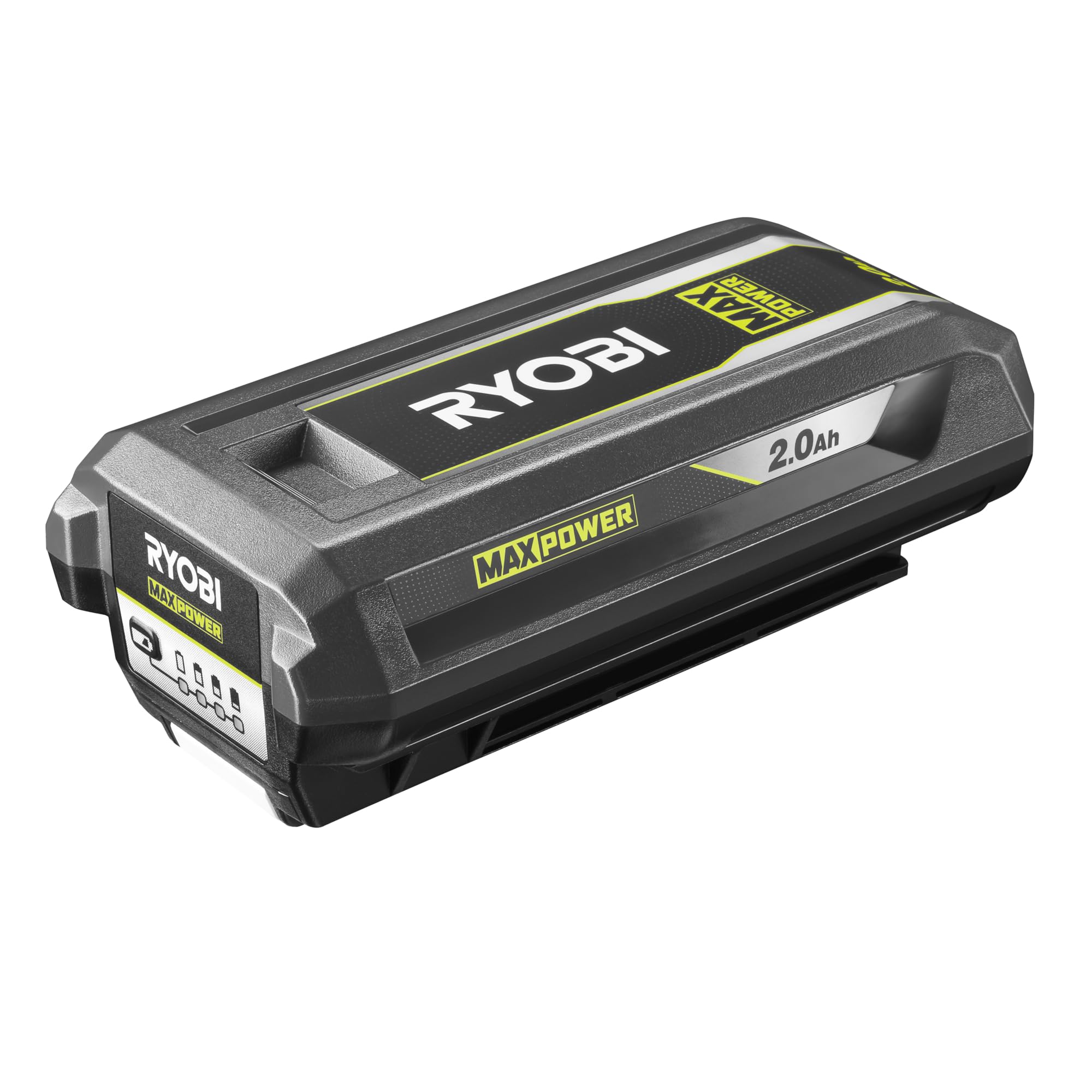 RYOBI Kit Batterie et Chargeur 36V Max Power RY36BC17A-120 – Batterie Lithium+ 2,0 Ah + Chargeur Rapide, Compatible Tondeuse, Souffleur, Taille-Haie, Tronçonneuse et Entretien du Jardin
