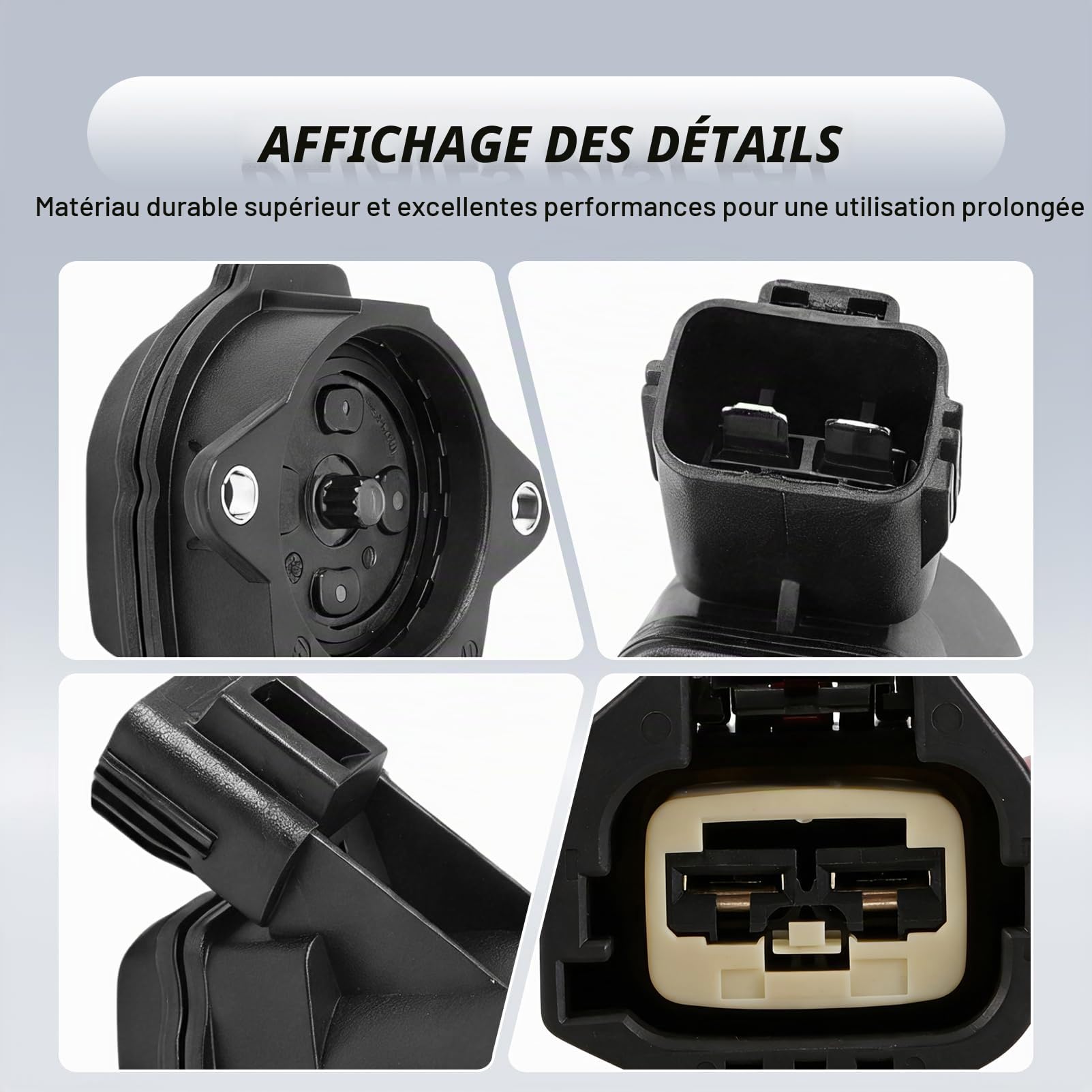 Moteur d'Étrier de Frein à Main Arrière avec Fiche pour Scénic III