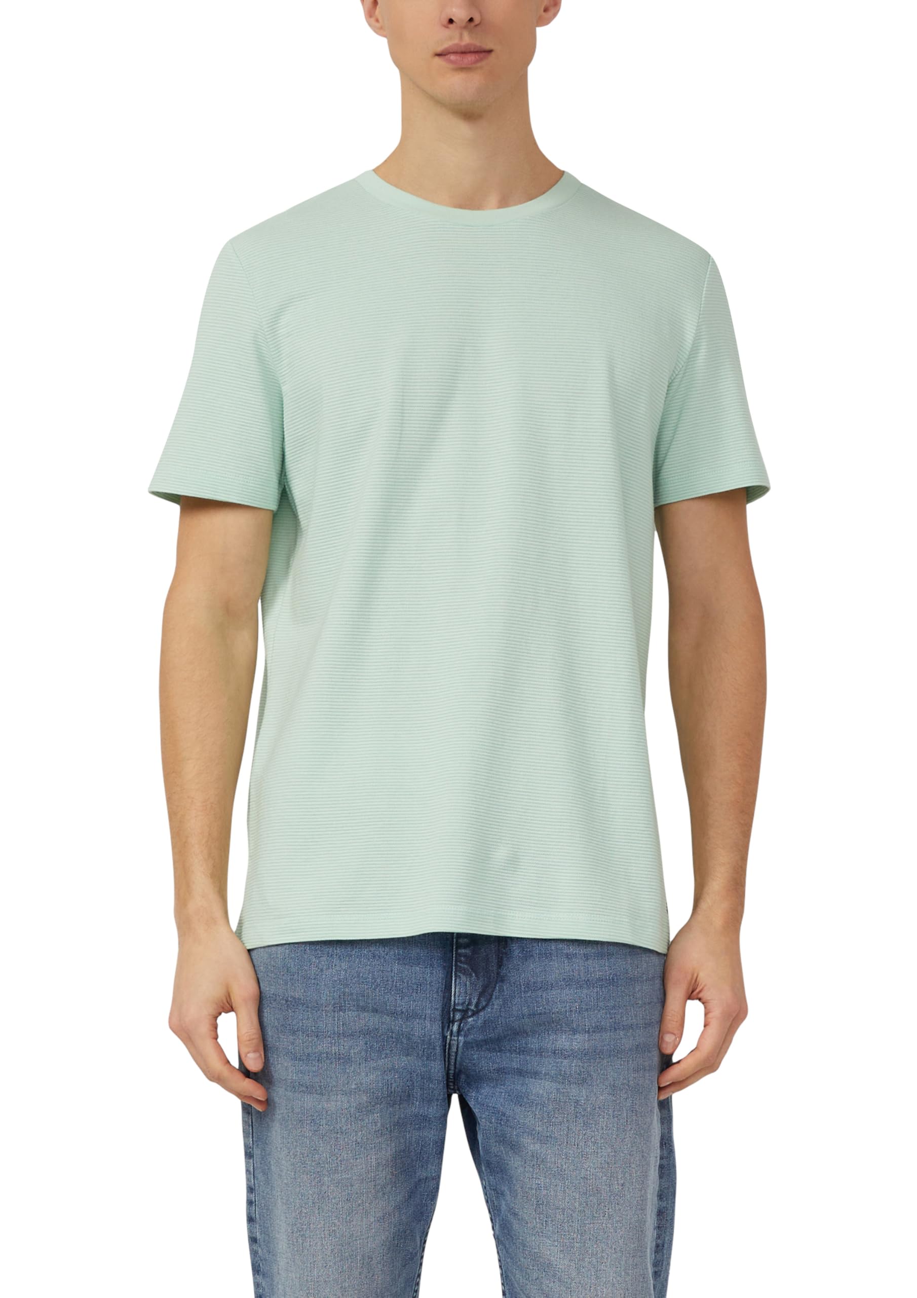 s.Oliver Strukturiertes T-Shirt aus Baumwollmix