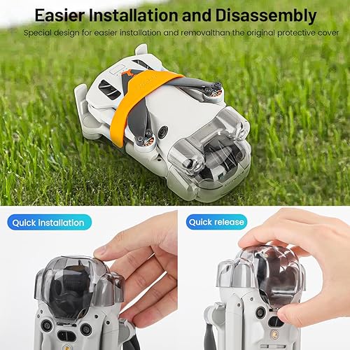 Miniatura 4 de Protector de cardán para Mini 4 Pro, cubierta de lente de cámara, tapa de evitación de sensor de obstáculos, para DJI Mini 4 Pro RC Drone Accesorios