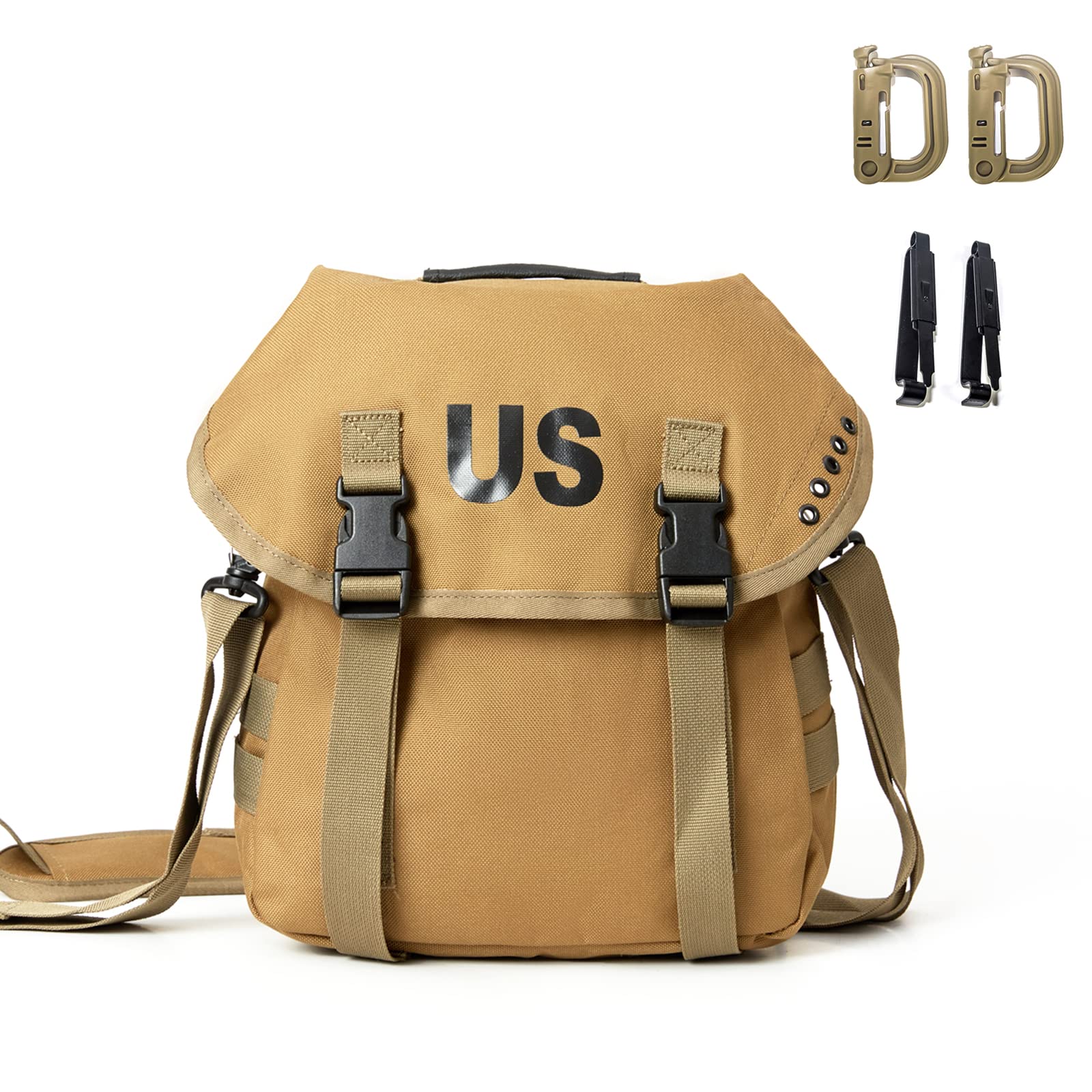 Multipurpose Military Alice Butt Pack, Molle Webbing Sling Bag for