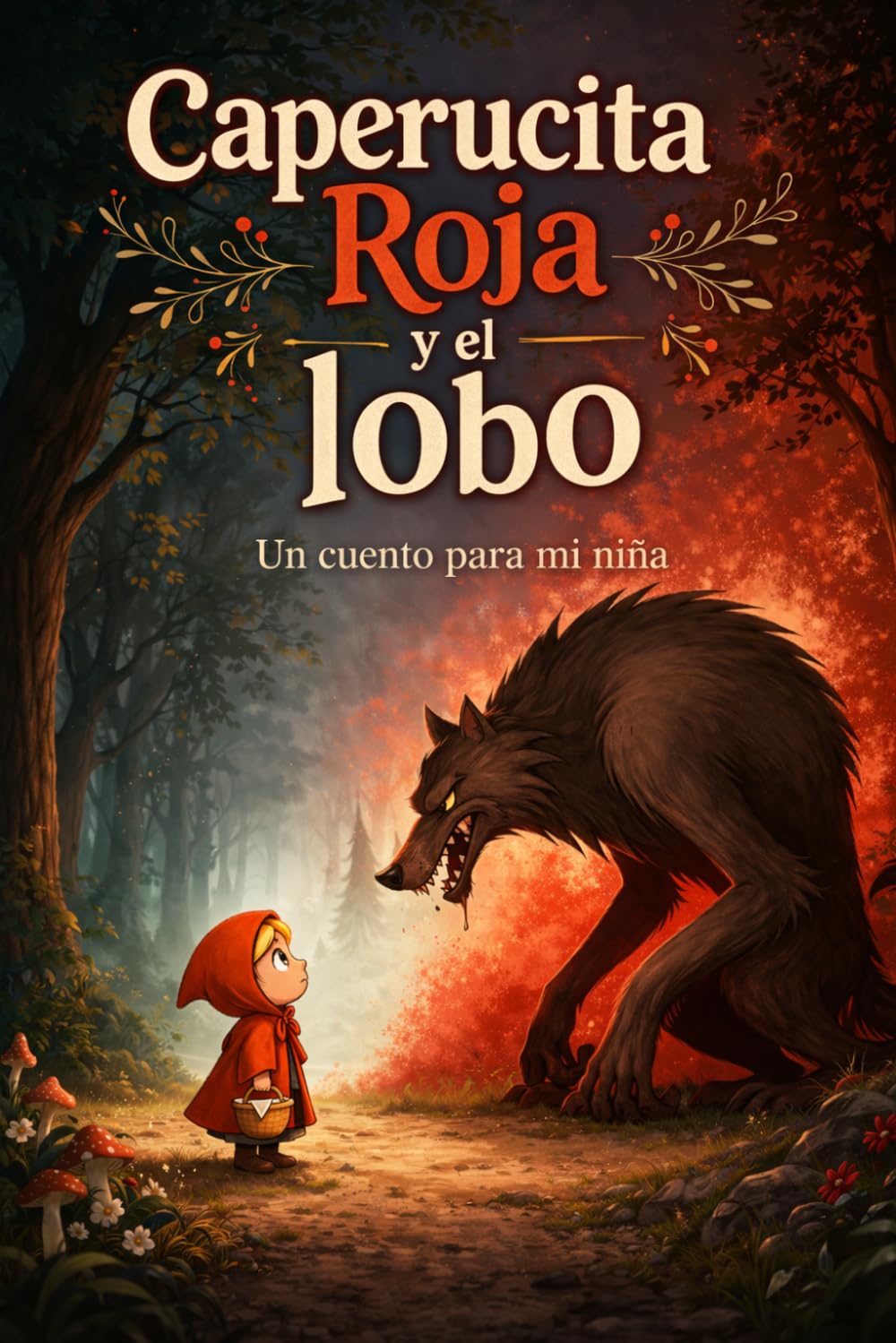 Caperucita Roja y el lobo: Una historia para mi niña
