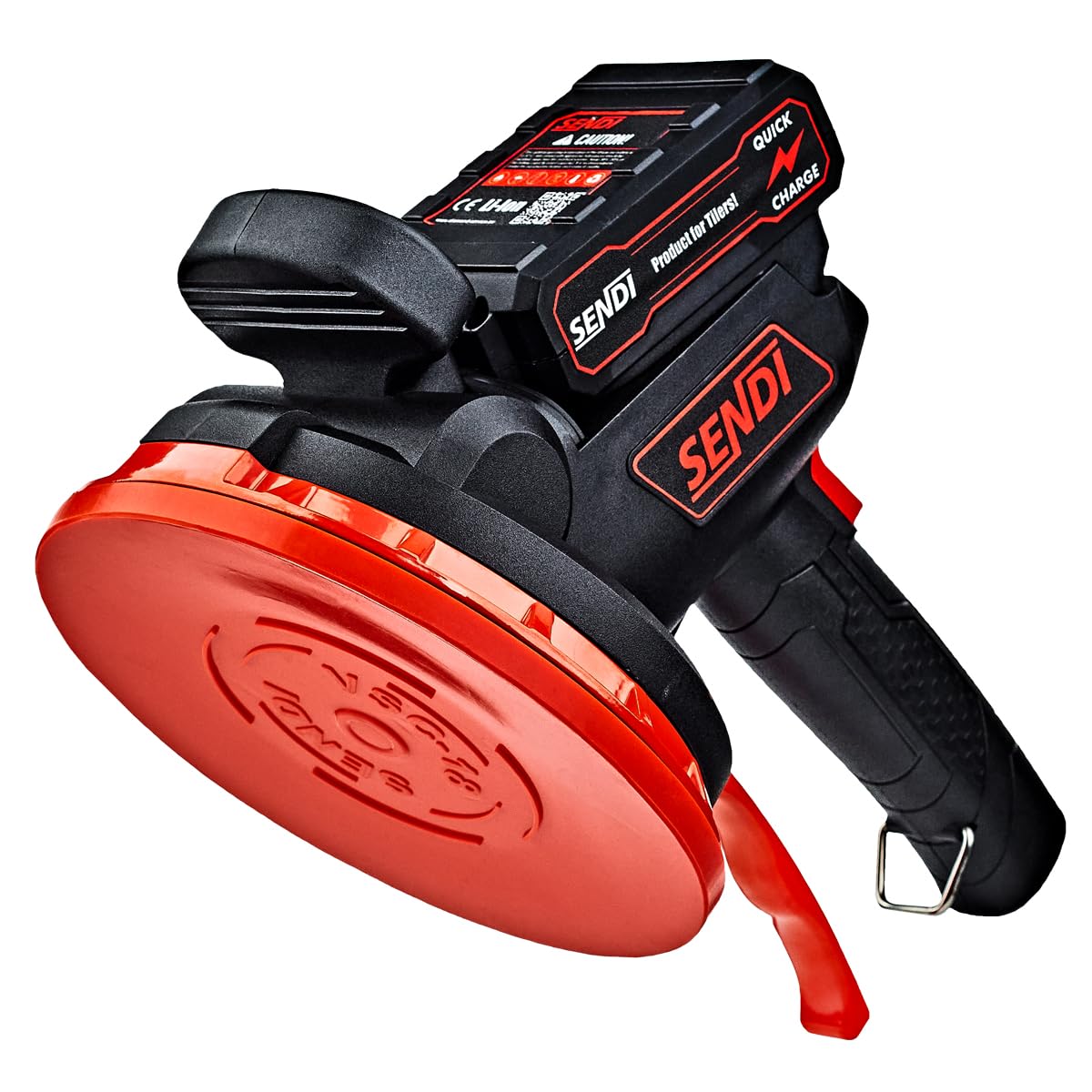 Ventosa vibrante SENDI VSC-18 - Macchina progettata per la vibrazione di piastrelle, gres di diverse dimensioni, 6 livelli di vibrazione e 180 mm di diametro