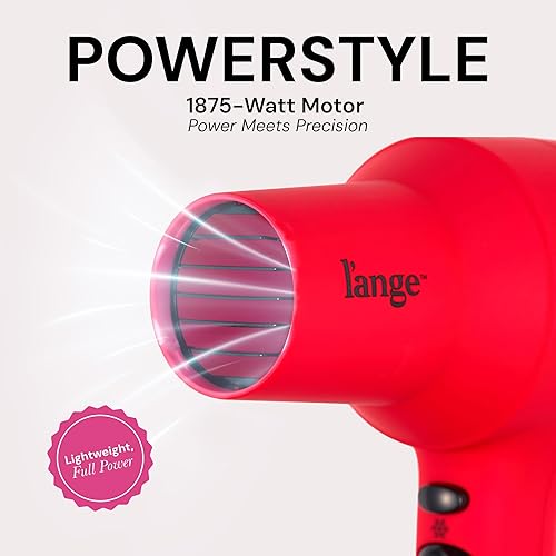 Miniatura 4 de L'ANGE HAIR PowerStyle - Secador de pelo iónico Turbo  Secado rápido de 1875 W y peinado de precisión para un aspecto duradero y sin encrespamiento