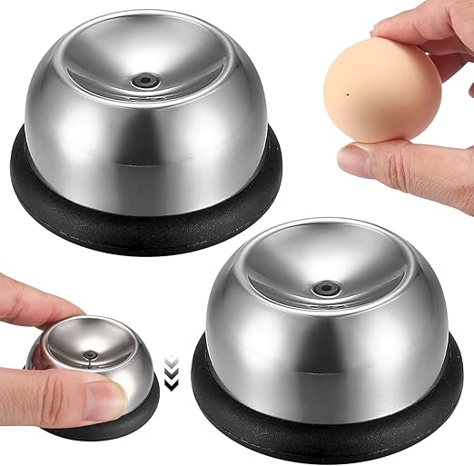 2 Pcs Egg Pricker,Egg Piercer Stainless Steel Egg Hole Puncher Egg