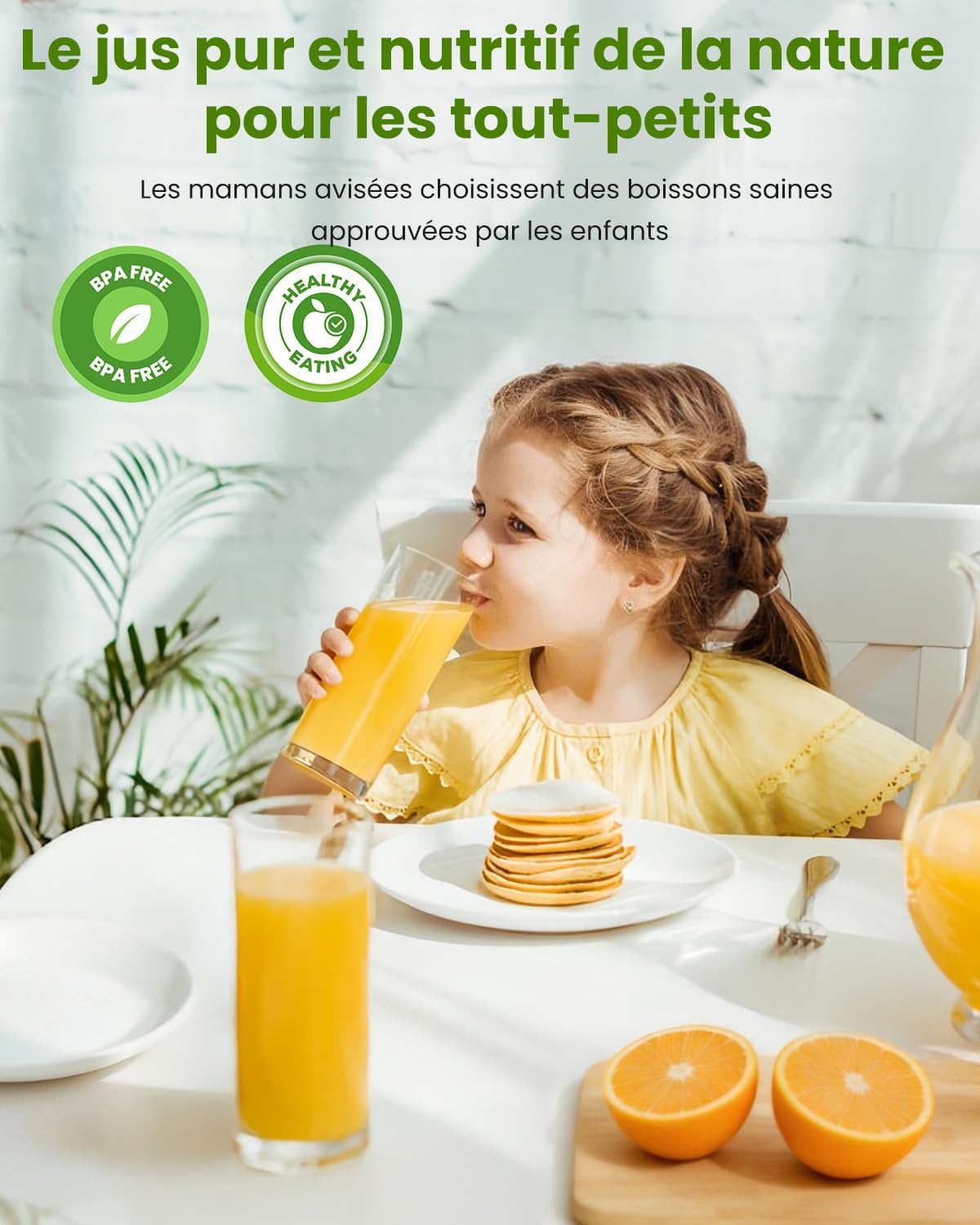 LINKChef Extracteur de Jus Lent à Froid, Ouverture 130 mm, Extracteur de Jus de Fruits et Légumes, Capacité 1,8 L, 250W Slow Juicer Machine avec fonction inversion, facile à nettoyer, Sans BPA