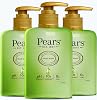 Pears Pure &amp; Gentle Moisturising Hand Wash with Lemon Flower Extract - Enriched with Glycerin and Natural Oils, 10x More Moisturiser - Suitable for Men and Women | 250ml 3 Pack