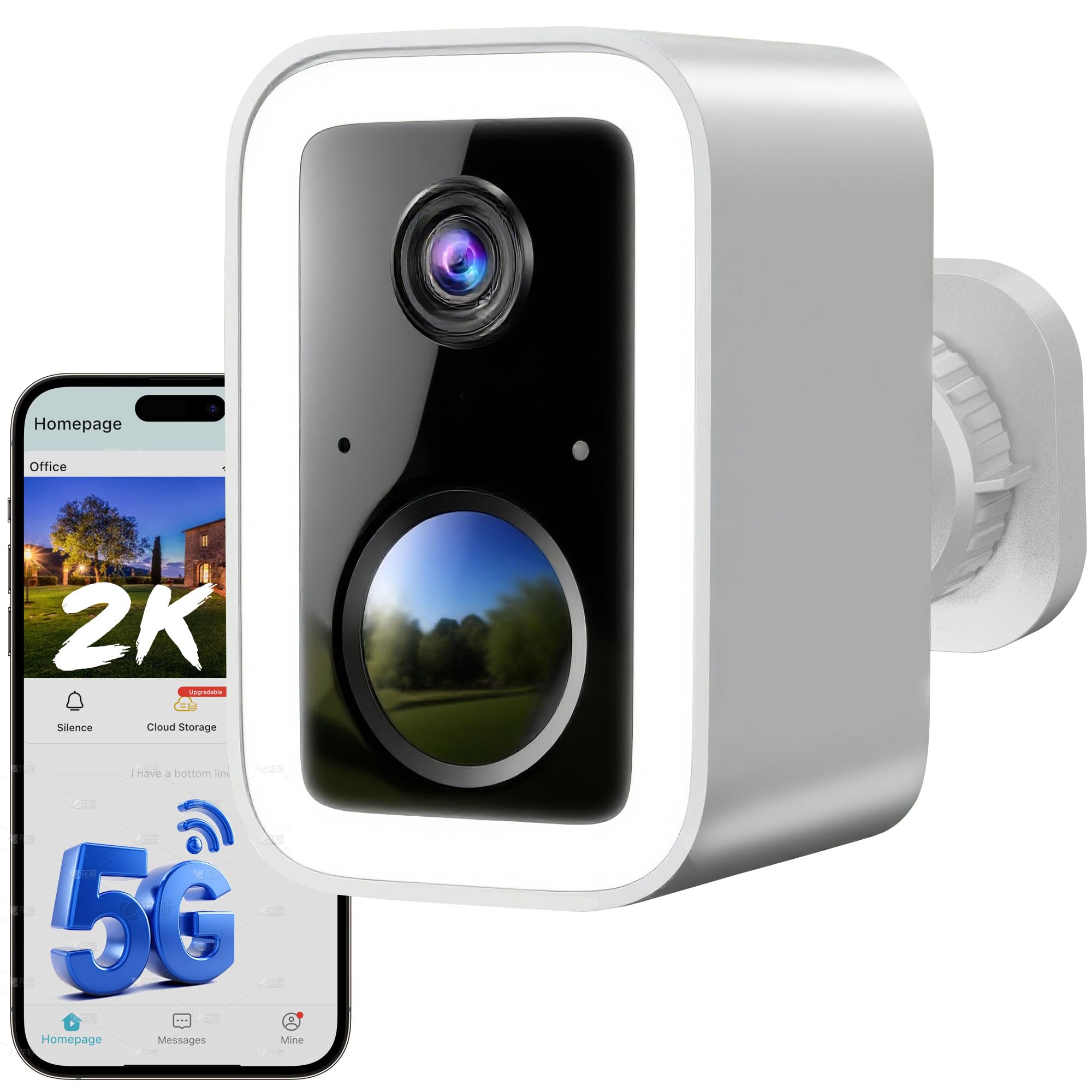 2026 Upgraded 2K Outdoor Security Camera