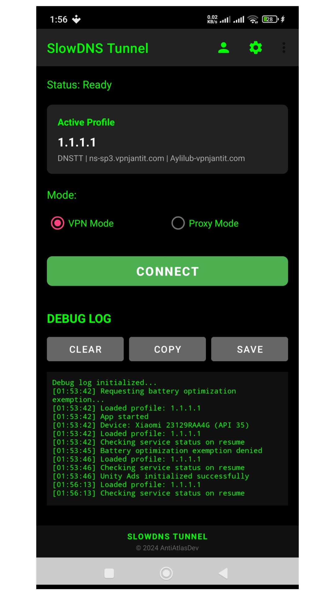DNSTT VPN Client - Application sur Amazon Appstore