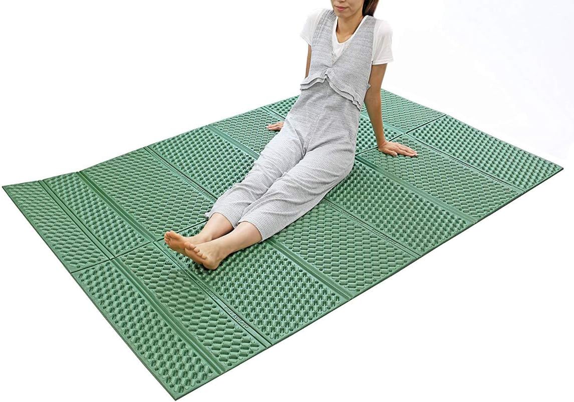 Captain Stagg (CAPTAIN STAG) Camping mat for 2 Persons Leisure Sheet EVA Foam mat Double Storage Bag with 140 × 217cm UB-3001