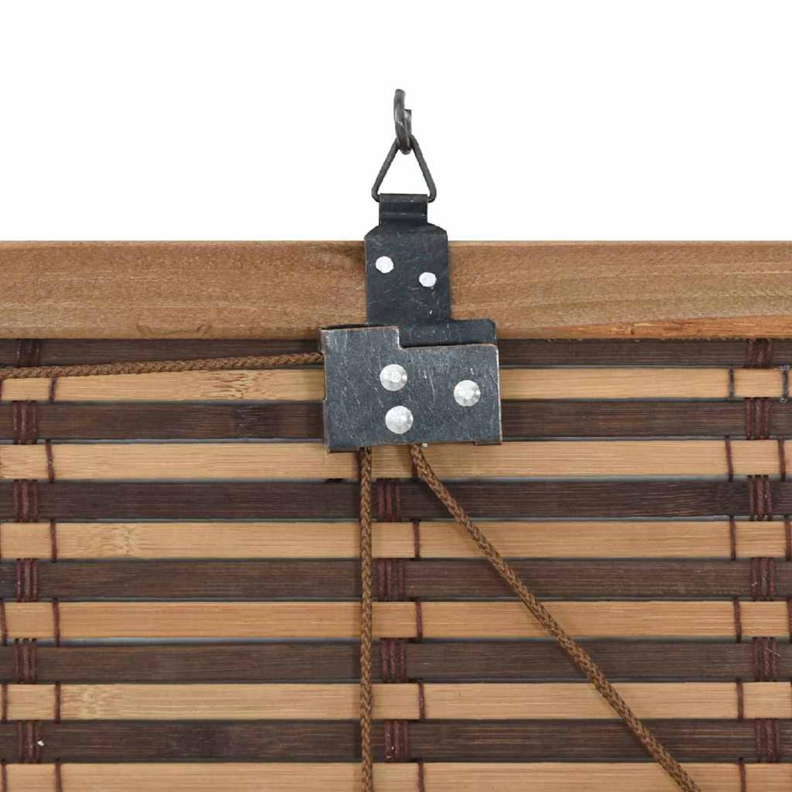 Gecheer Store plissé en bambou - 100 x 160 cm - Pare-vue - Protection solaire - Marron