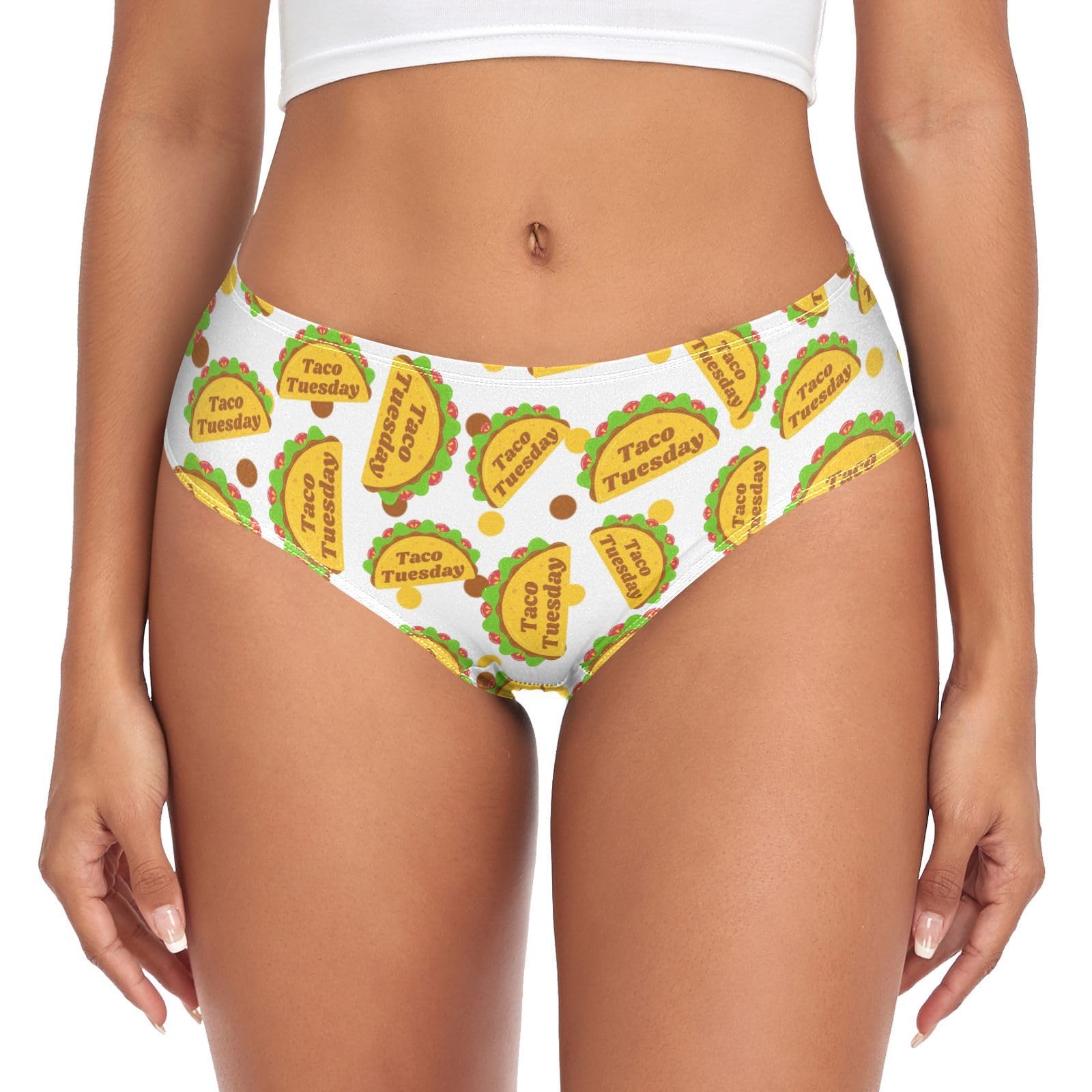 HURPANWomen's Bikini Brief Underwear,Ladies Breathable Hipster Panties