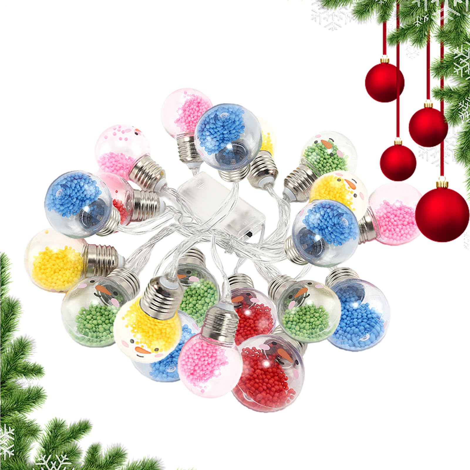 Guirlande Noël à filament LED cascade 3 mètres pour habiller vos grands espaces sans effort