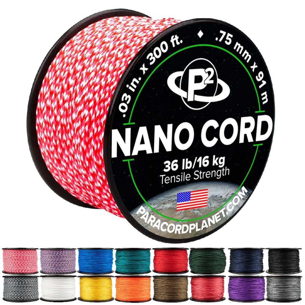 Paracord Planet Nano Cord –Lightweight Nylon Nano Paracord – Great for Arts & Crafts, Home Décor, Camping and More!-picture-12