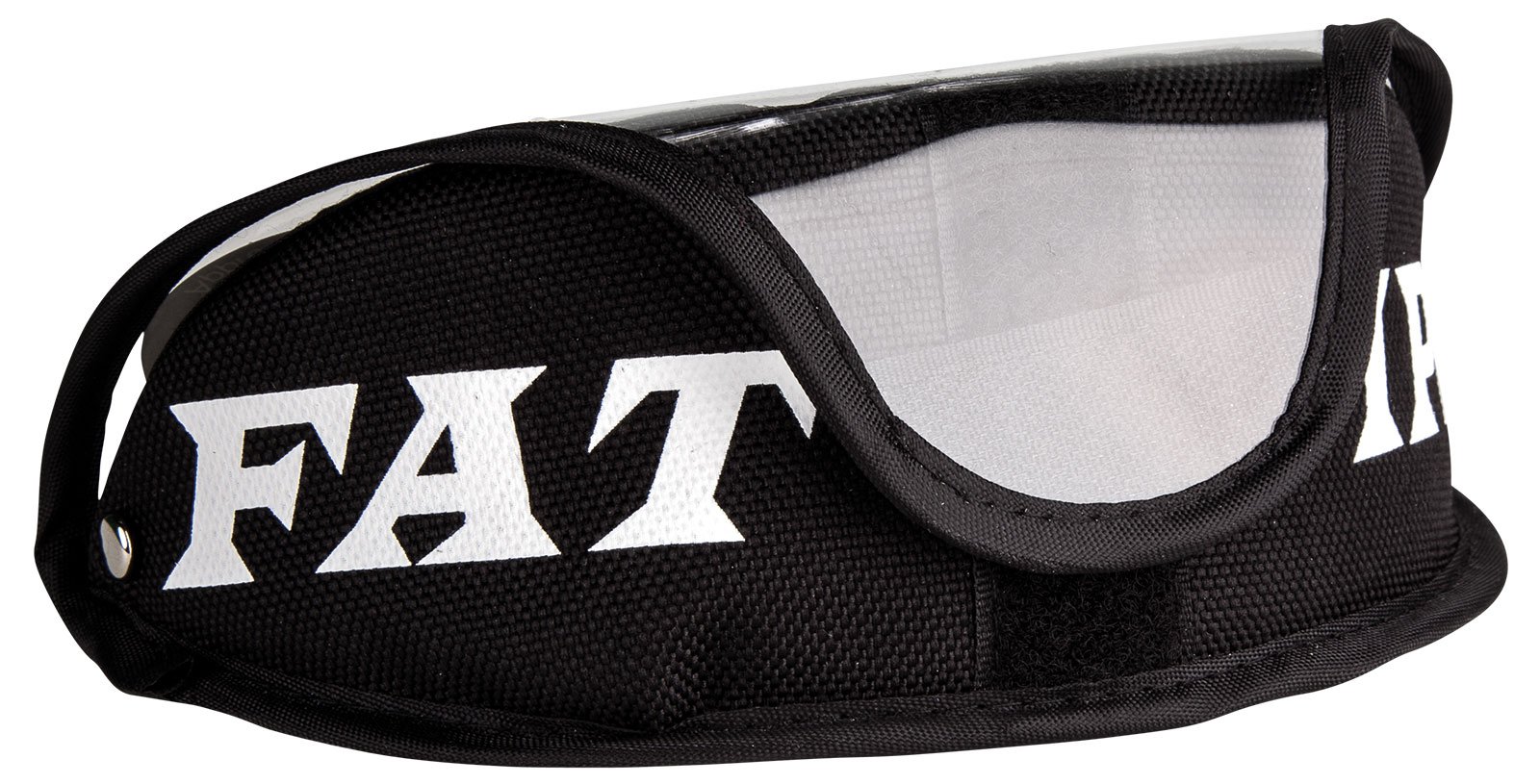 Floorball & Unihockey Schutzbrille JUNIOR | FAT PIPE | Farbe: Schwarz/Orange | mit IFF Zertifikat für geprüfte Qualität