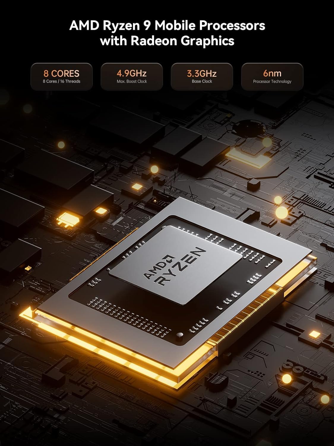 MINISFORUM Neptune Series HX99G Mini PC, processador AMD Ryzen 9 MINISFORUM Neptune Series HX99G Mini PC, processador AMD Ryzen 9