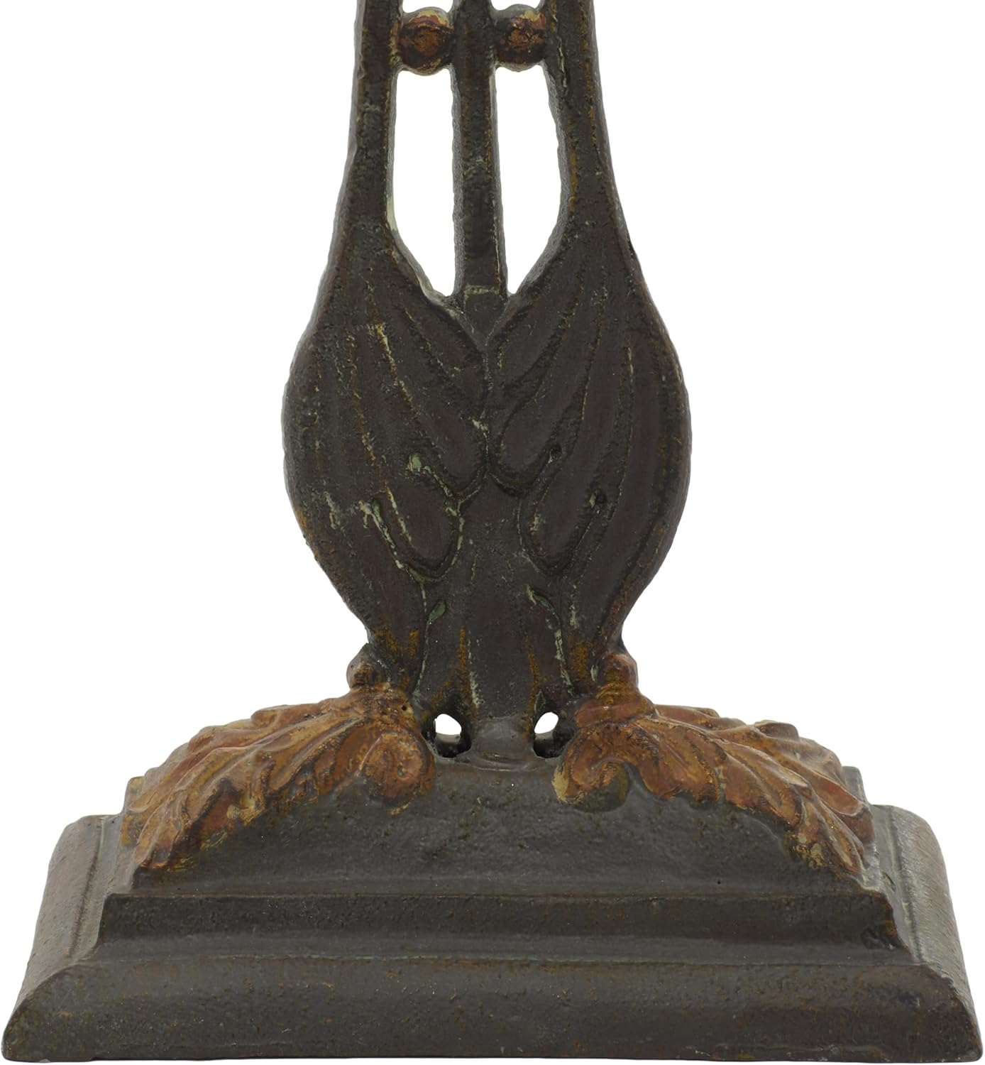 Deco 79 Metal Biblical Decorative Sculpture Cross Home Decor Statue, Accent Figurine 5" x 8" x 21", Copper