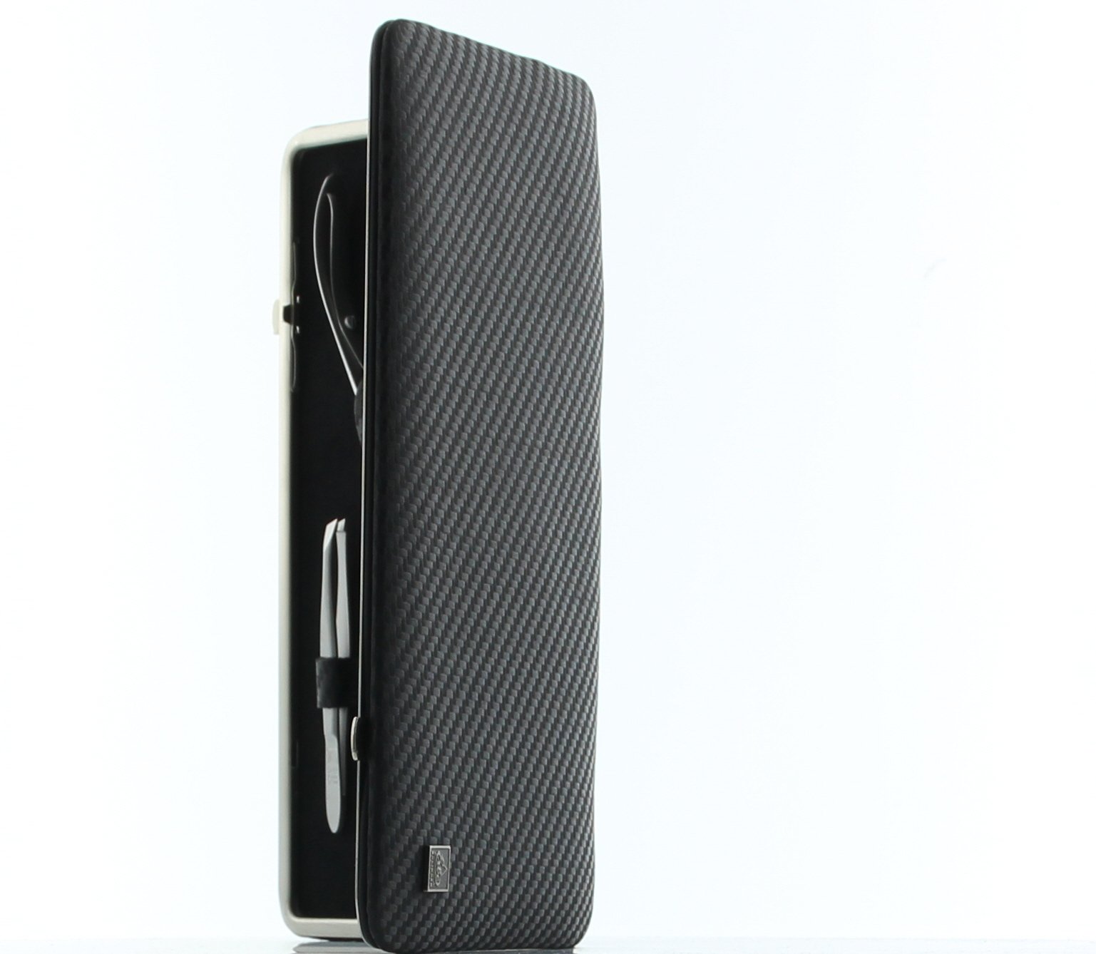 Erbe Solingen Maniküre-Etui 9tlg. Carbon 9492 – Schwarz