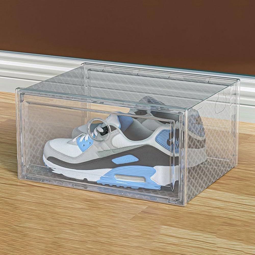 Amazon.co.jp: シューズボックス クリア シューズラック