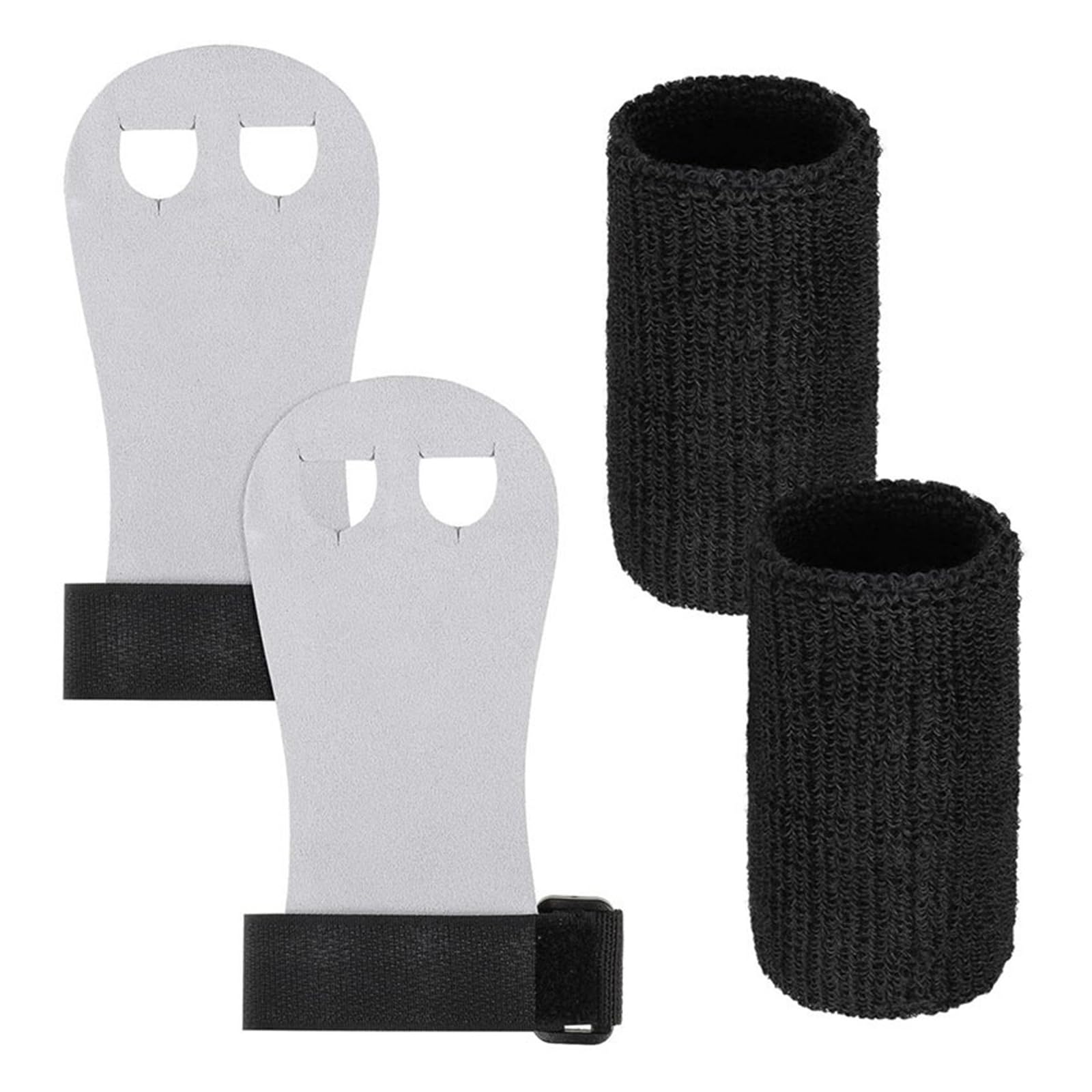 Maxtonser Gymnastics Grips and Wristbands Set Gym Gloves Comfortable Wrist Sports Accessories for Exercise Lifting