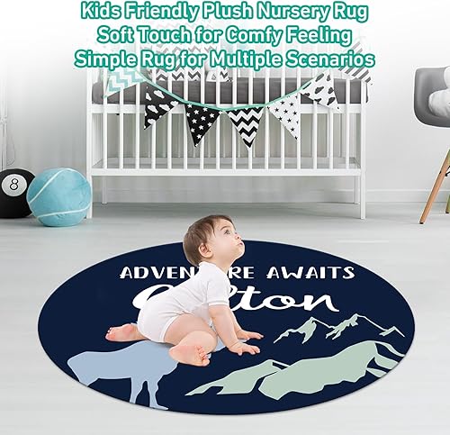 Miniatura 7 de Juego de ropa de cama personalizado para cuna 5 piezas de regalo personalizado con nombre, juego de ropa de cama de guardería para cunas de bebé,