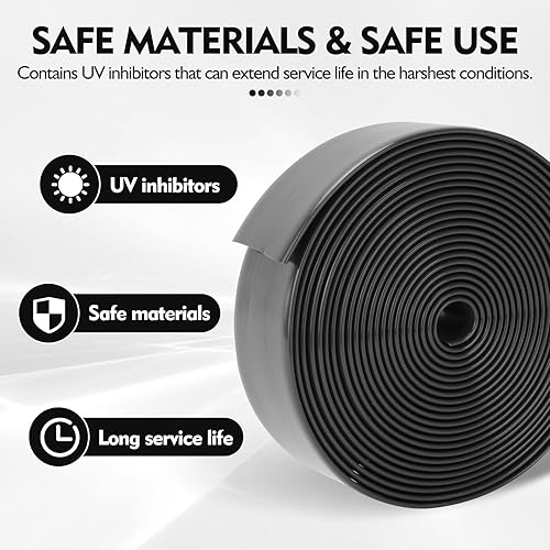 Miniatura 3 de Correas de vinilo de 2 pulgadas de ancho para reparación de sillas de patio, 20 pies de largo, correas de repuesto con 20 remaches (marrón)