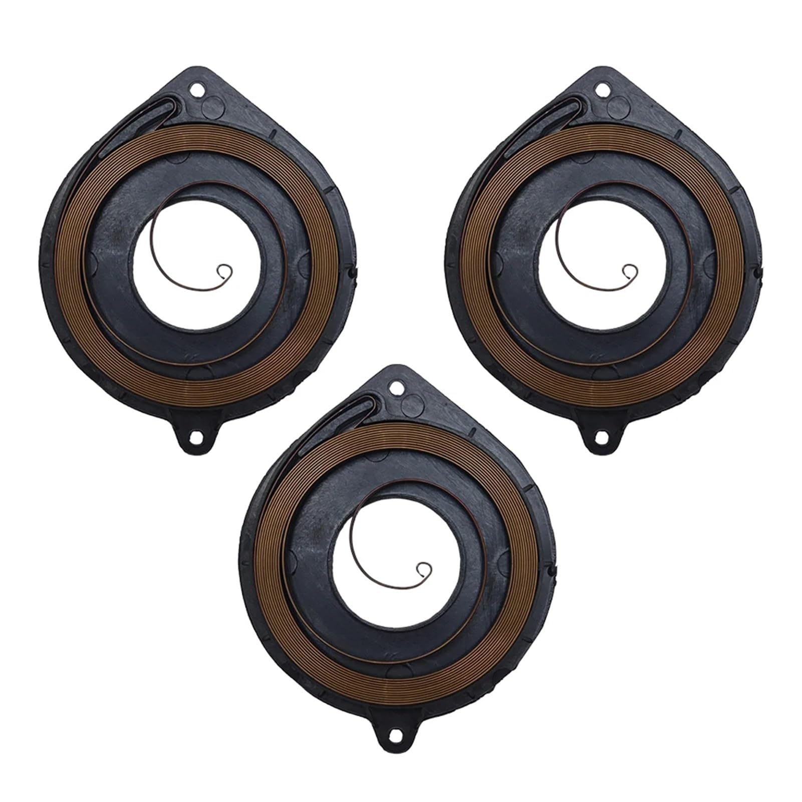 3pcs Starter Return Recoil Spring Cover for 435 445 445e 450 450e 455 Rancher 455e 460 461 Gas Chainsaw Parts