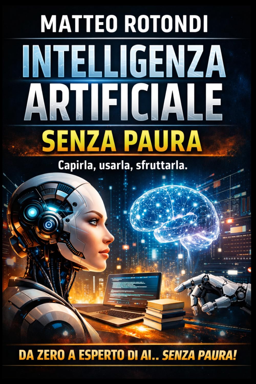 Intelligenza artificiale senza paura: Capirla, usarla, sfruttarla da zero a esperto di Ai senza paura
