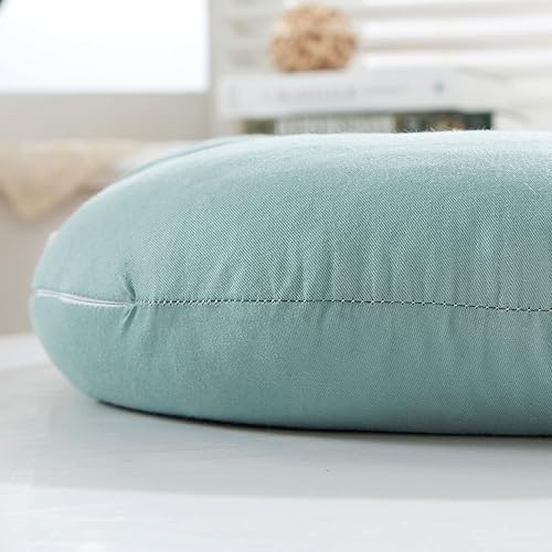 Miniatura 9 de Almohada de cuello de trigo sarraceno, almohada de viaje en forma de U, almohada portátil para cuello y hombros, para dormir de lado, espalda,