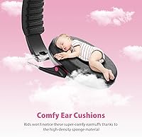 Vista 5 de Orejeras para Reducción de Ruido: Auriculares con Cancelación de Ruido SNR27.4 para Autismo con Diadema Ajustable - Protección Auditiva para Niños