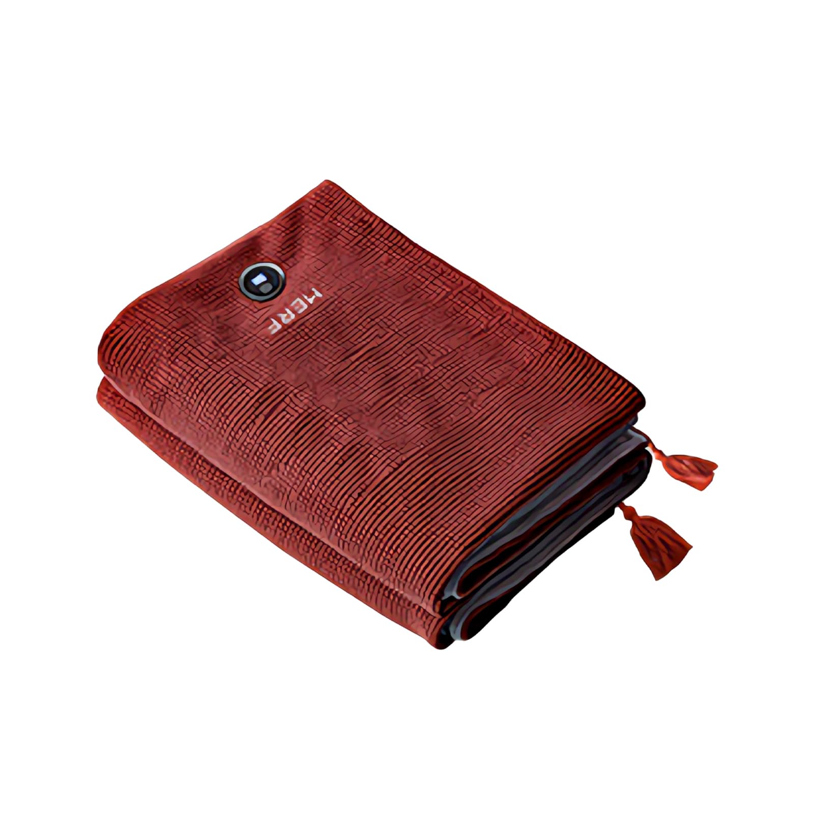 Portable Heated Shawl, 2025 New USB Heated Shawl Blanket, Wearable Electric Heating Blanket with 3 Heating Settings, Fast Heating Electric Blanket, Heat Pad for Home, Outdoor (Red, Without Charger)