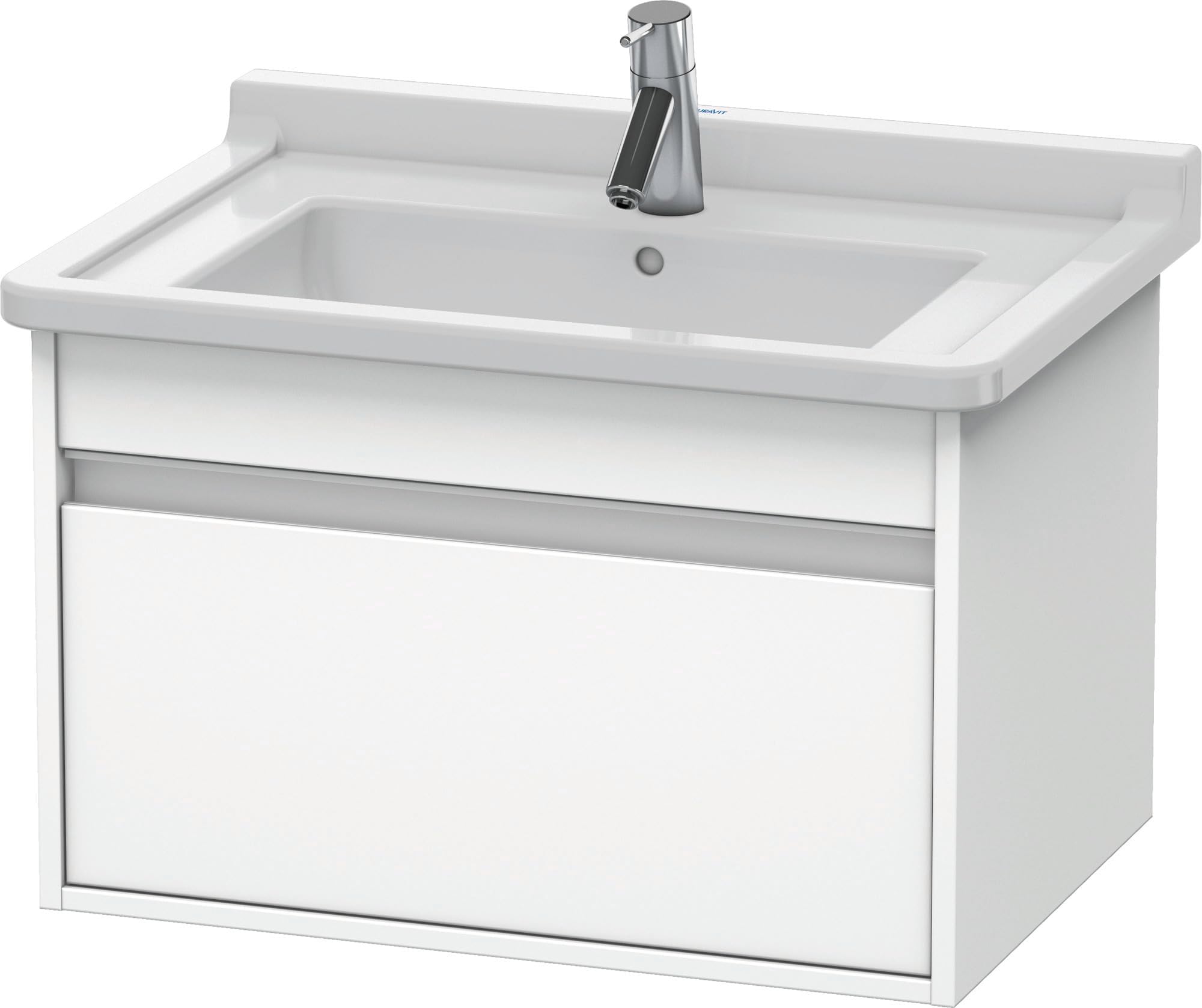 DuravitKetho Wall-Mount Vanity Unit White