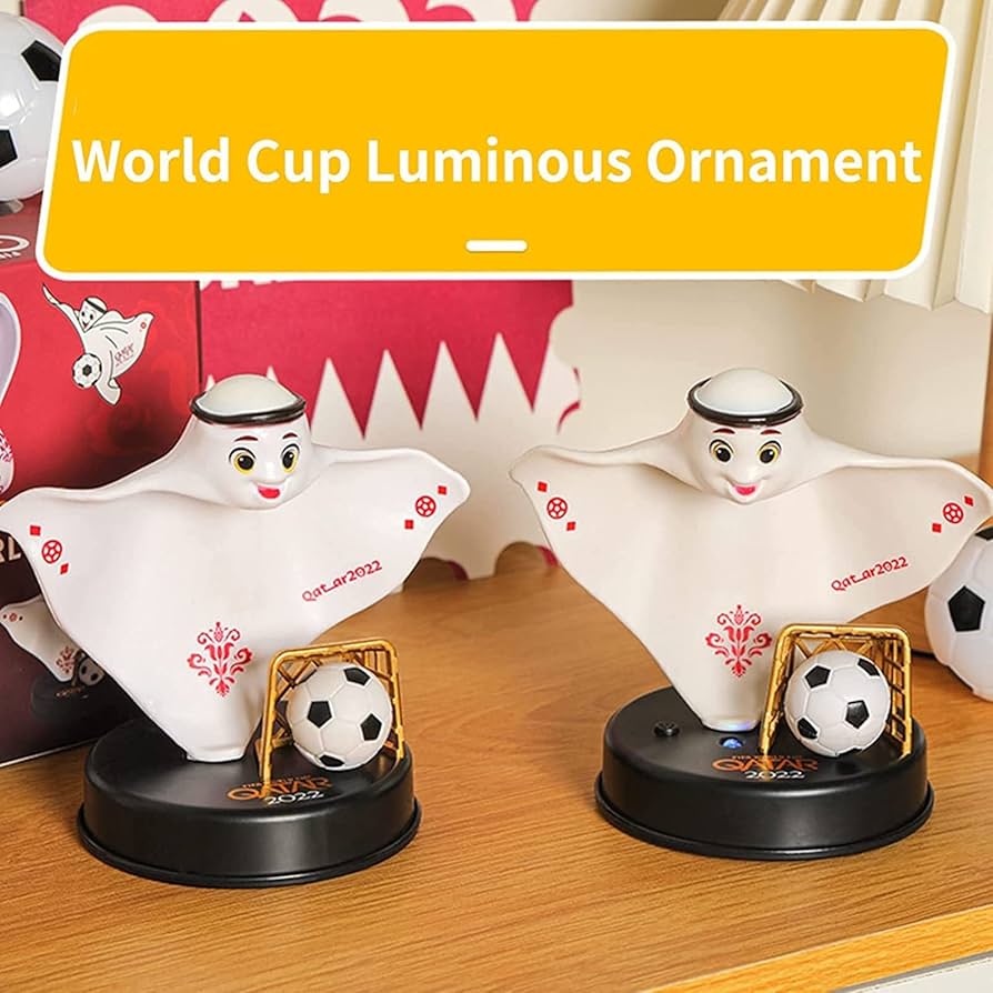 カタールワールドカップ2022 ライーブくんの置き物 カタールワールドカップ2022 ライーブくんの置き物 カタール