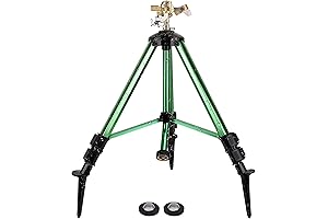 Large Yard Sprinkler: Heavy Duty Giant Lawn Rotating Sprinkler