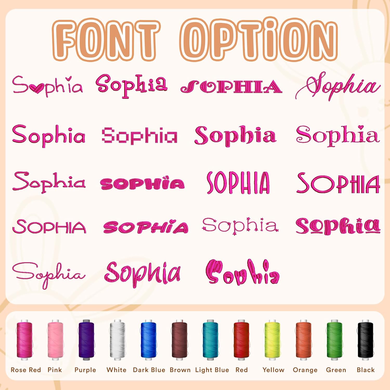 Personalized Bunny Plush for Kids Custom Bunny with Embroidered Name, Stuffed Animal for Toddler 1-3+ Girls Boys Bunnys Plush Toys Personalized Baby Newborn Kids Gifts for First Birthday Easter image 8 of 8 B0FGJM7Z62