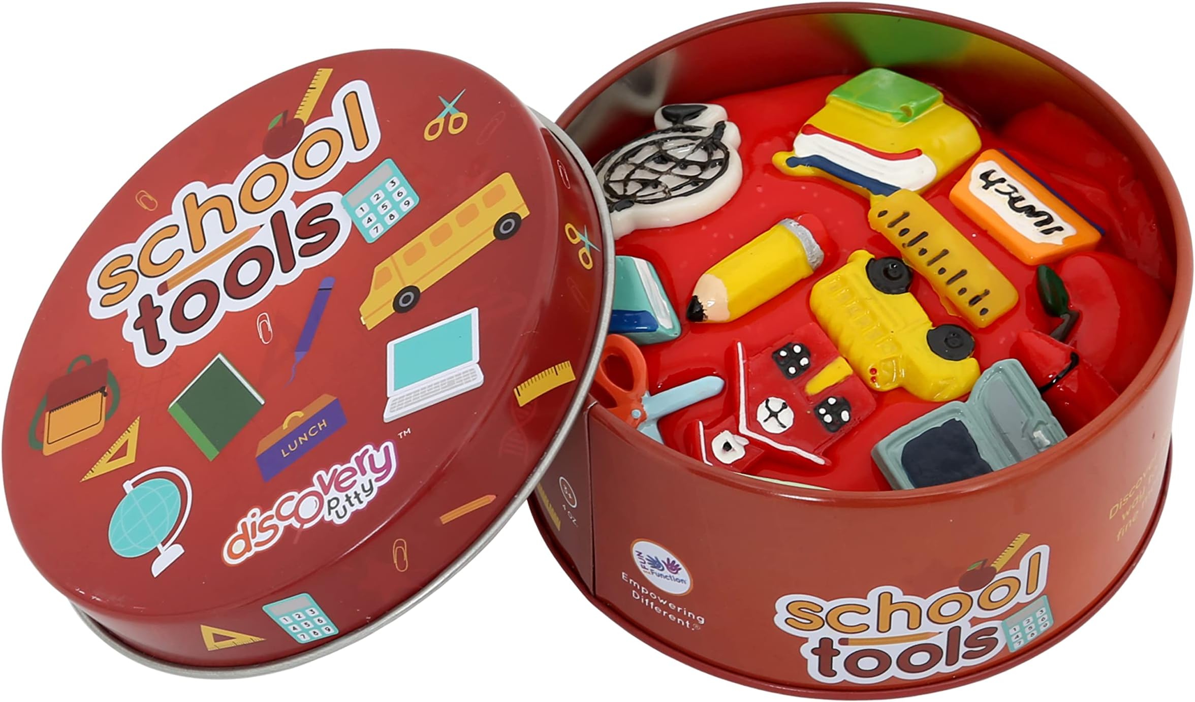 Fun and Function 's Discovery Putty for Children - School Tools - for Occupational Physical Therapy Helps Kids Build Strength & Fine Motor Skills - Resistance Level Extra Soft