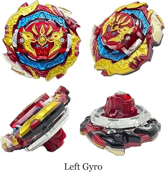 Battling Tops Burst Battle B-188 Guilty Longinus Kr MDS-2 Gyro Toys for Kids with B-184 Custom Bey Launcher (B-188)