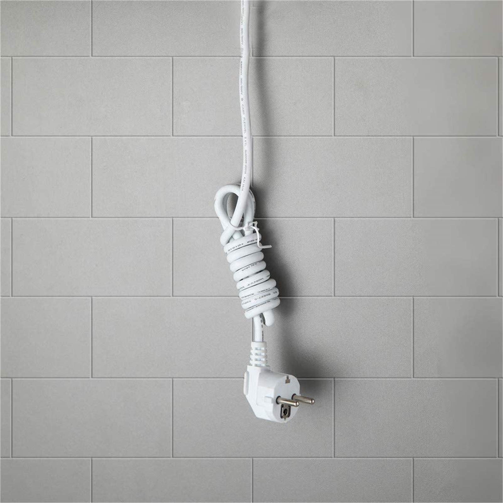 Calentador de Toallas de Pared para baño, toallero calefactado, radiador de baño de Pared con 6 Varillas de calefacción, toallero eléctrico de Acero Inoxidable 304 (Exposed Wiring)