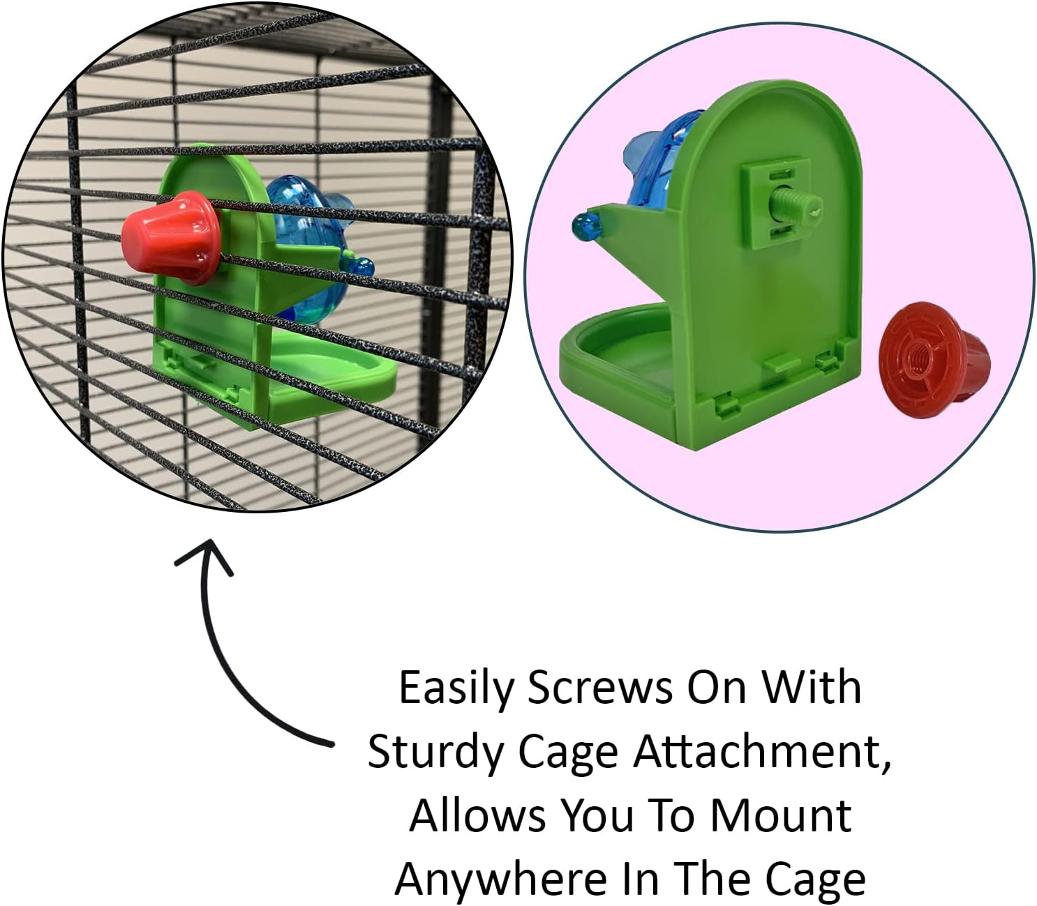 Cage Enhancement Set - Interactive Climbing Foraging Natural Branch Perch Cage Accessory Toy Bundle - for Sugar Gliders, Rats, Ferrets, Hamsters, Squirrels, Parrots, Birds, Marmosets, Degus, Monkeys