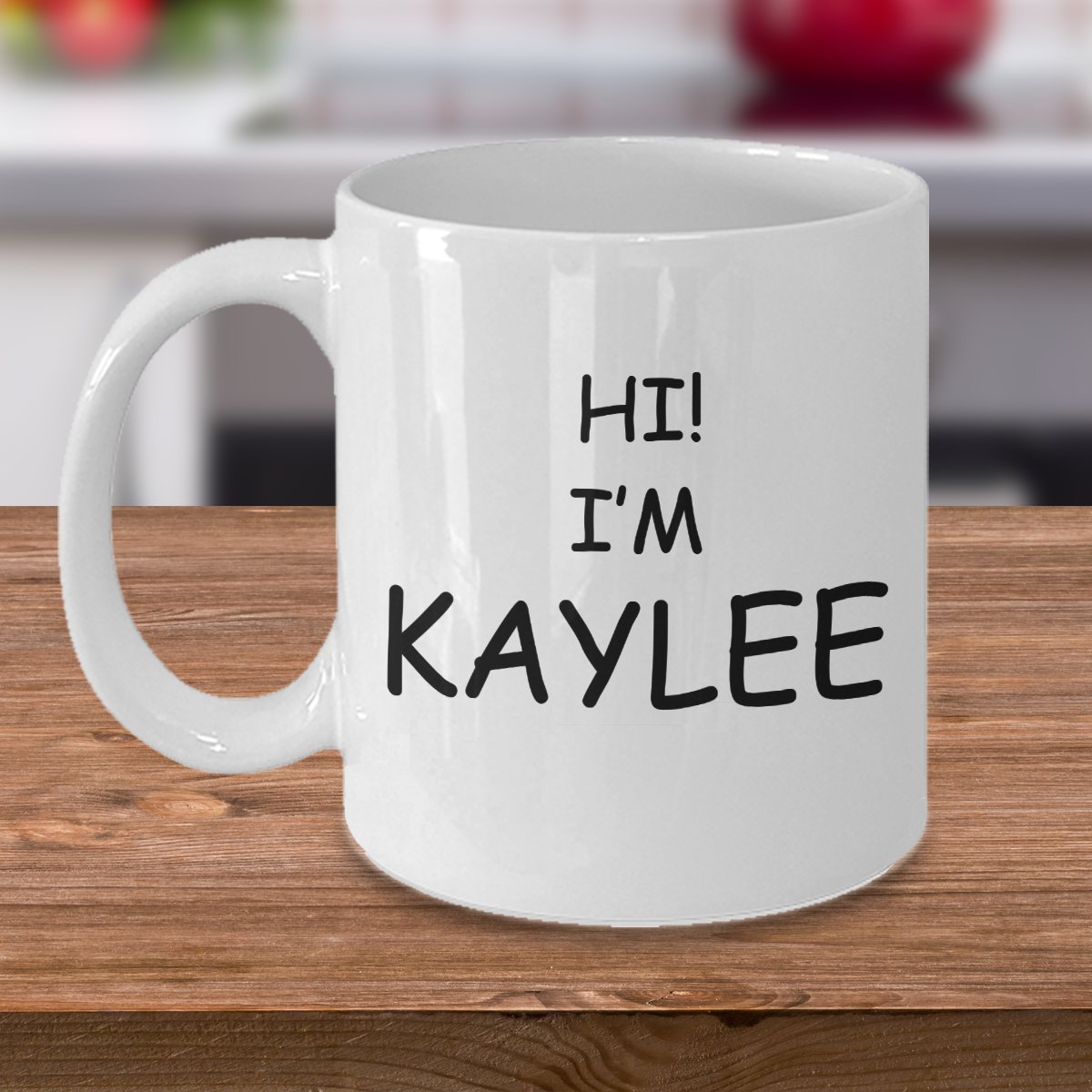 Amazon.com: Taza de café Kaylee con nombre blanco, 325 ml y 340 ml, regalo  de Persona, 11onza, Blanco : Hogar y Cocina