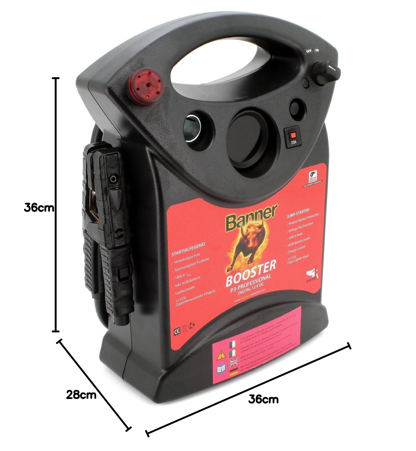 Starthilfe Booster P3-Professional 12 Volt
