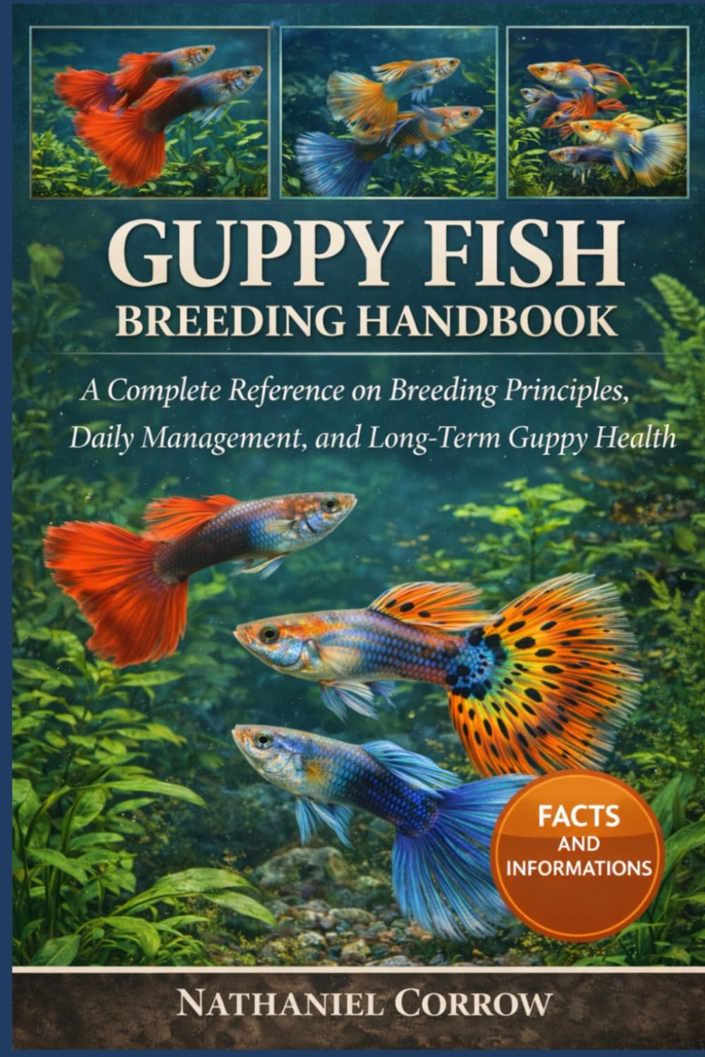 GUPPY FISH BREEDING HANDBOOK: A Complete Reference on Breeding Principles, Daily Management, and Long-Term Guppy Health