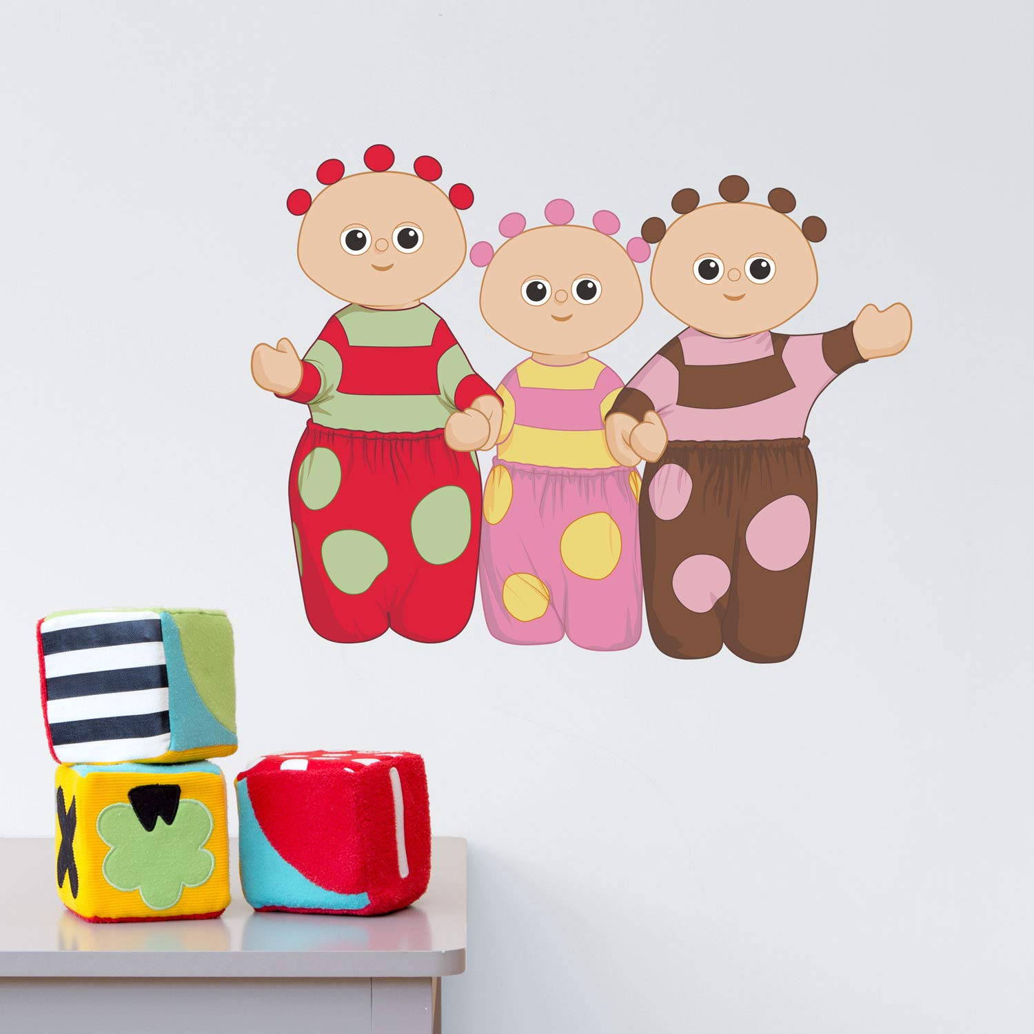 Stickerscape Tombliboos Wall Sticker (Regular Size) | Official In The Night Garden Wall Sticker