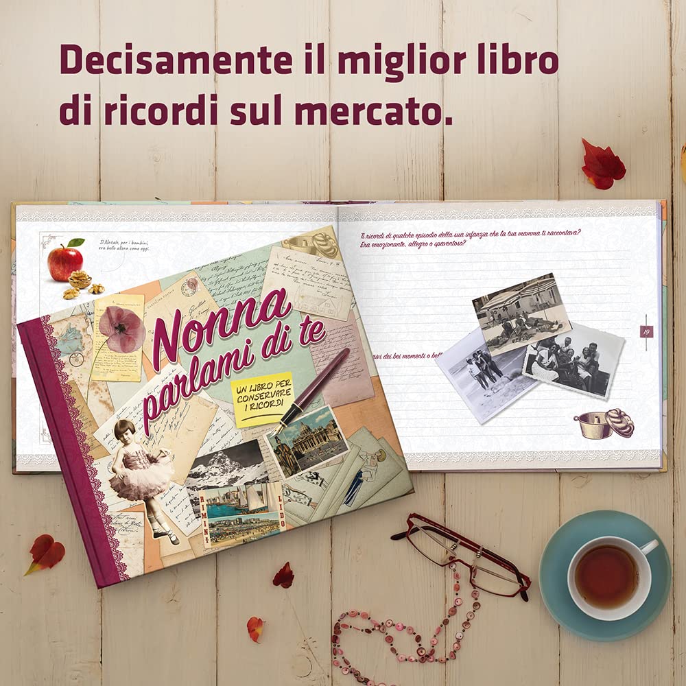 Nonna parlami di te. Un libro per conservare i ricordi