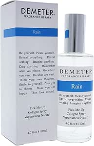Demeter Rain Cologne Spray - 4 oz Spray - Fresh Scent - Unisex - Travel Size