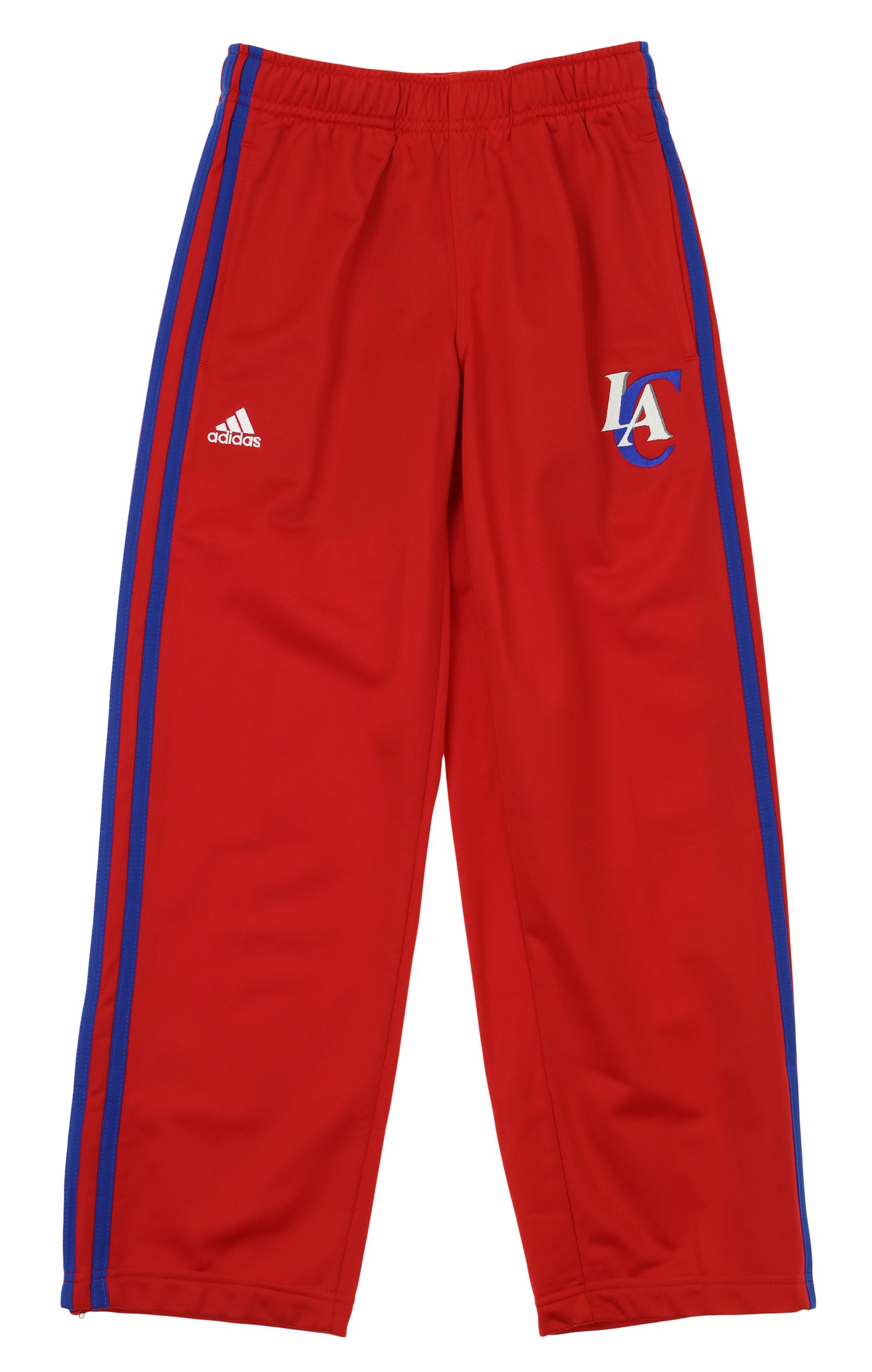 Los Angeles Clippers NBA Big Boys 3-Stripe Track Pant, Red