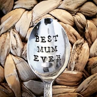 BEST MUM EVER unique mother’s day quirky lockdown pandemic valentines birthday teaspoon present gift for tea coffee loving mum mother mama mom