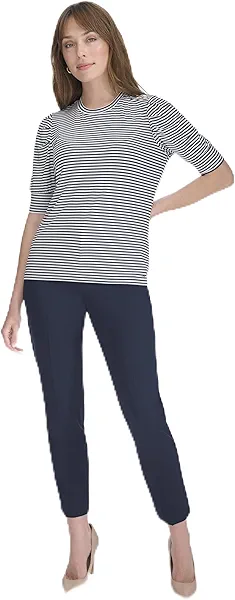 Tommy Hilfiger Women's Puff Sleeve Knit Top