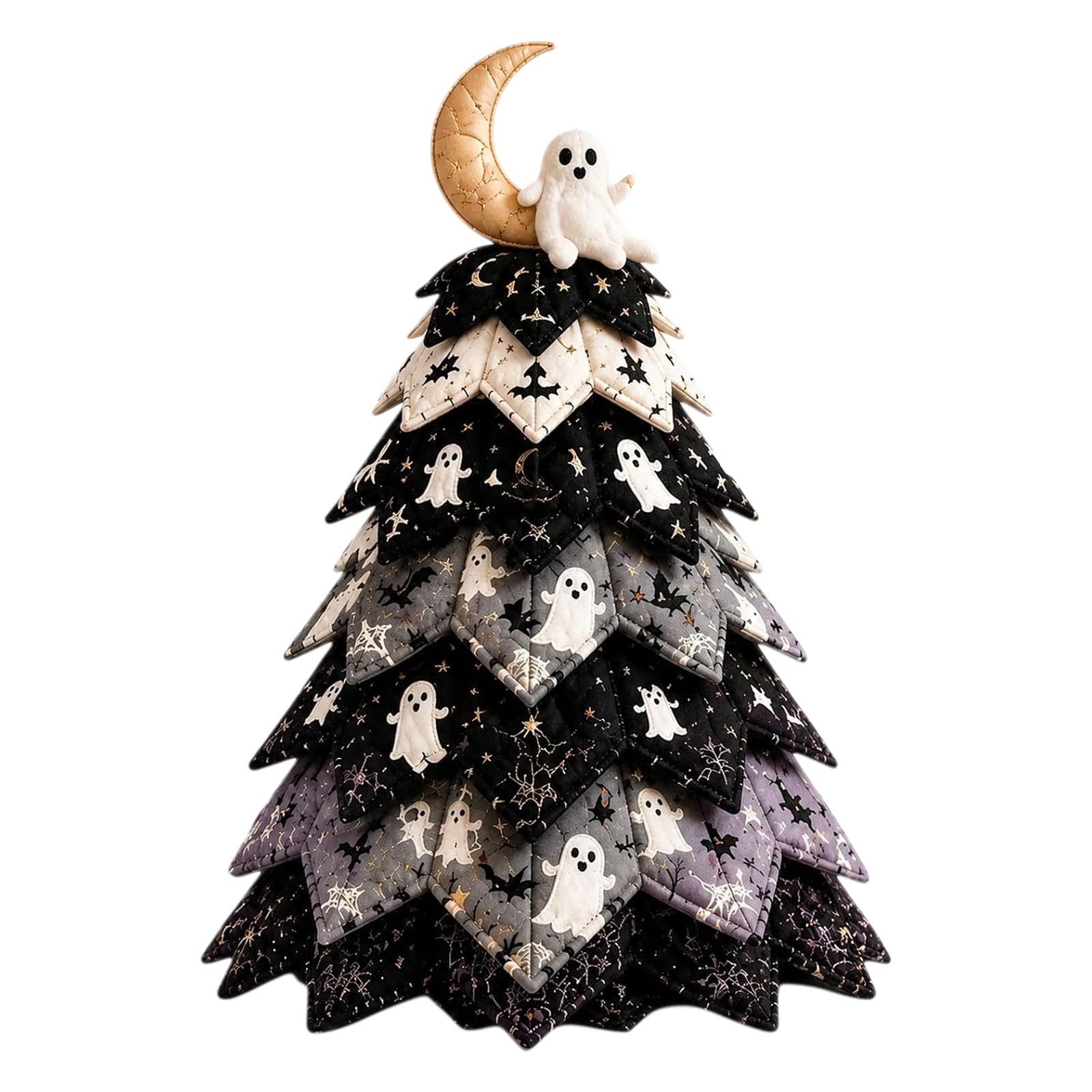 DIY Halloween Quilted Fabric Tree Kit | Halloween Quilt Kits for Beginners