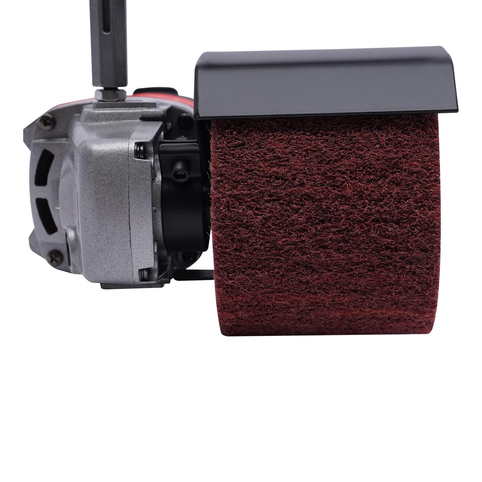 Satiniermaschine 1400W 220V Bürstenschleifer Polieren Walzenschleif für Renovierung von Oberflächen aller Art Schleifer Maschine 600-3000U/min